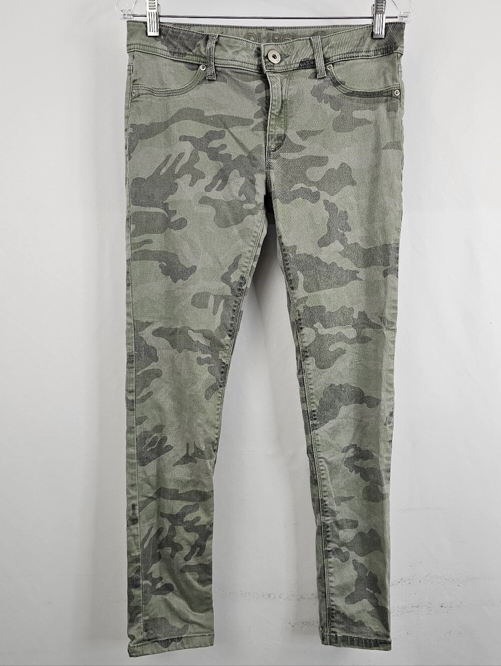 DL1961 Emma Leggings Jeans "Ambush" Camouflage Wash, Sz 28
